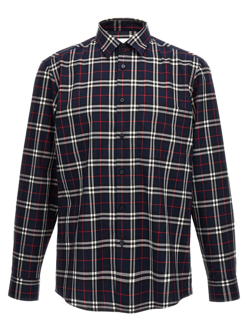 Burberry Men Check Shirt
