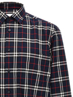 Burberry Men Check Shirt