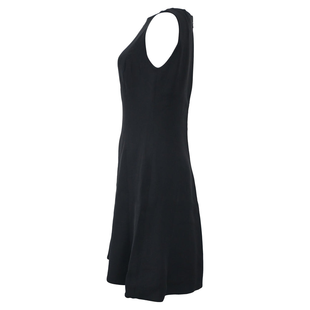 Dior Sleeveless Mini Dress in Black Silk