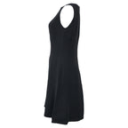 Dior Sleeveless Mini Dress in Black Silk
