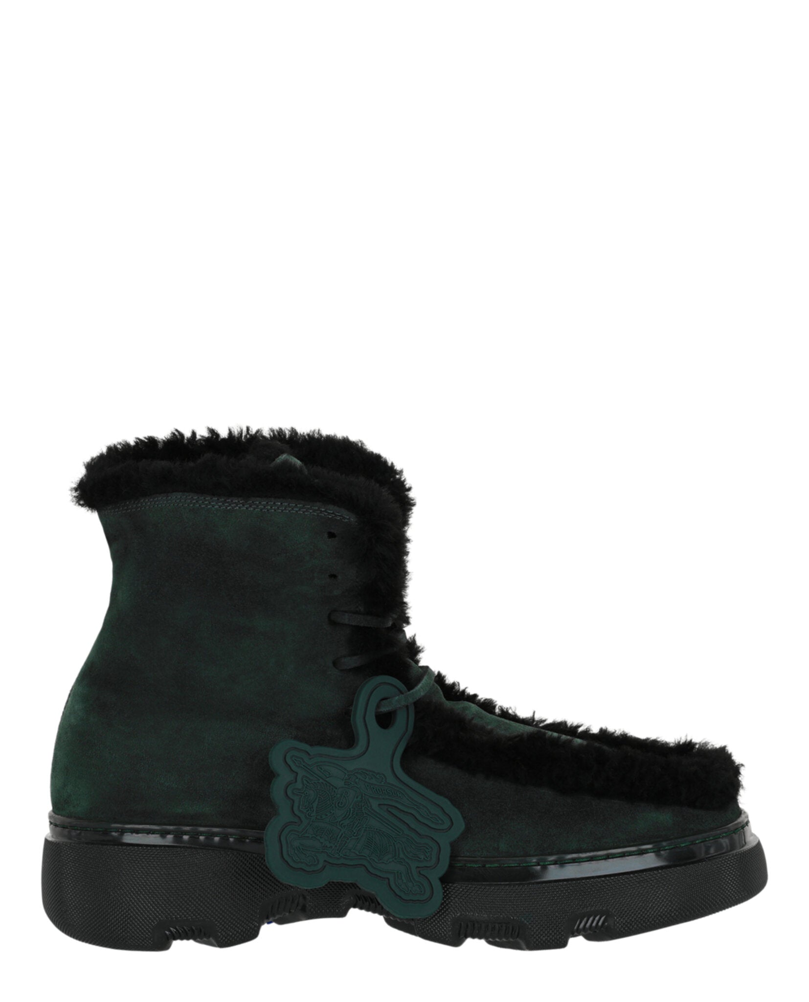 Burberry Mens Creeper Shearling Boots
