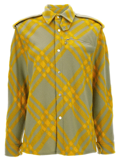 Burberry Women Check Overshirt