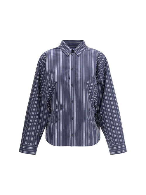 Balenciaga Women Striped Shirt