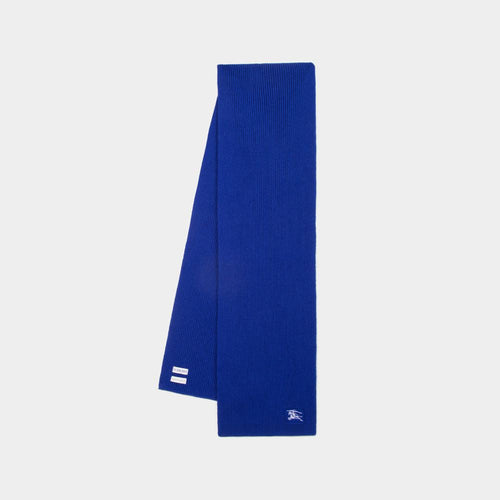 BURBERRY Ribbed Unisex Scarf - SS24 Collection
