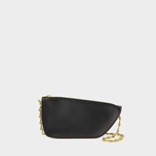 BURBERRY Women's Mini Shield Wallet on Chain
