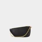 BURBERRY Women's Mini Shield Wallet on Chain