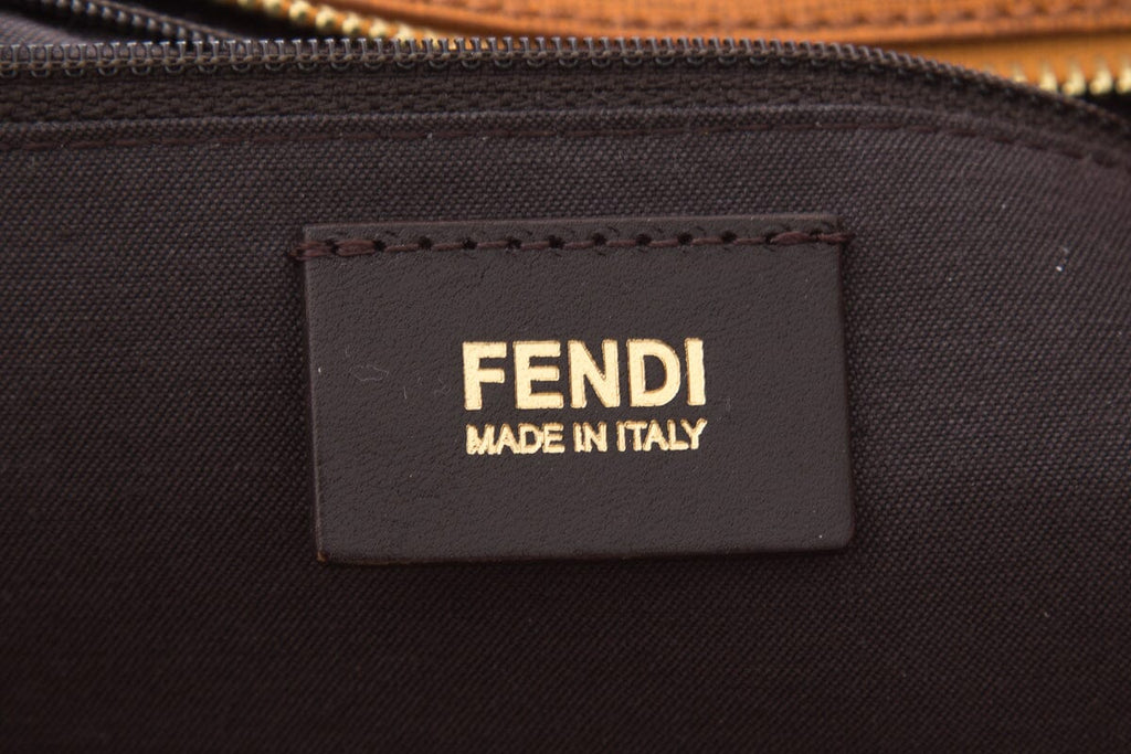 Fendi Brown Zucca Canvas Tote