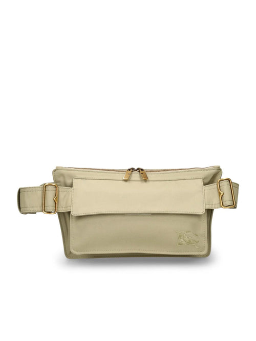 BURBERRY Gabardine Logo Belt Handbag - 33X18X2 CM