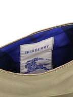 BURBERRY Gabardine Logo Belt Handbag - 33X18X2 CM