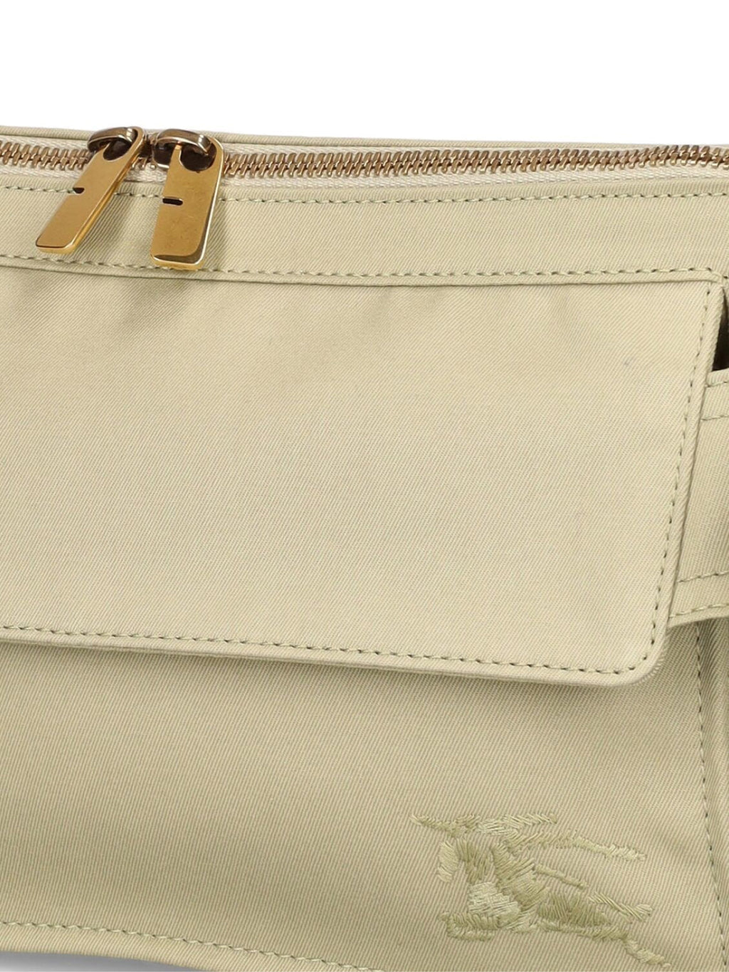 BURBERRY Gabardine Logo Belt Handbag - 33X18X2 CM