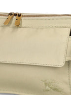 BURBERRY Gabardine Logo Belt Handbag - 33X18X2 CM