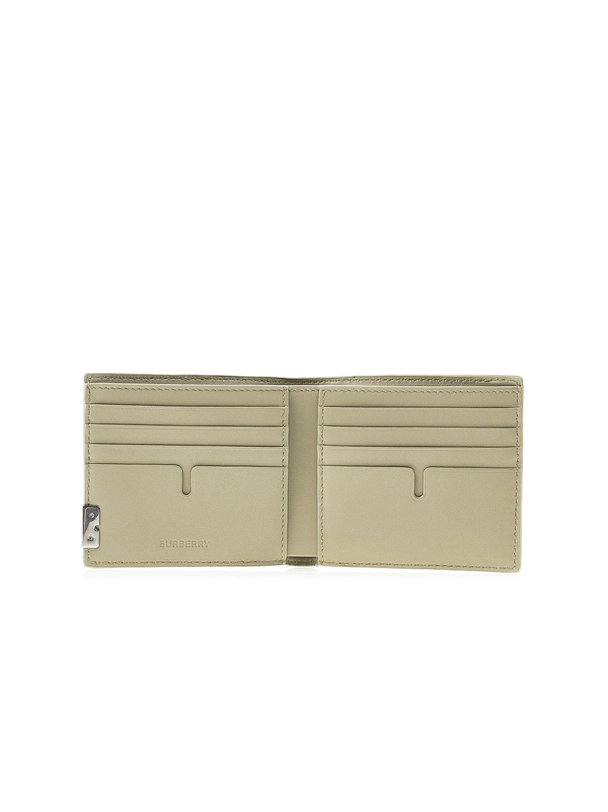 BURBERRY Logo Plaque Mini Bifold Wallet - 11x9.5x1 cm