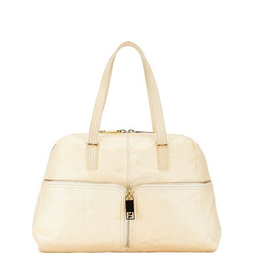 Fendi Zucca  Zucca Leather Shoulder Bag Tote Bag ()