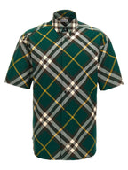 Burberry Men Check Shirt