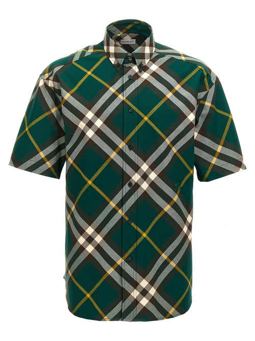 Burberry Men Check Shirt