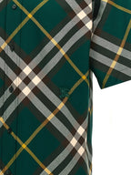 Burberry Men Check Shirt