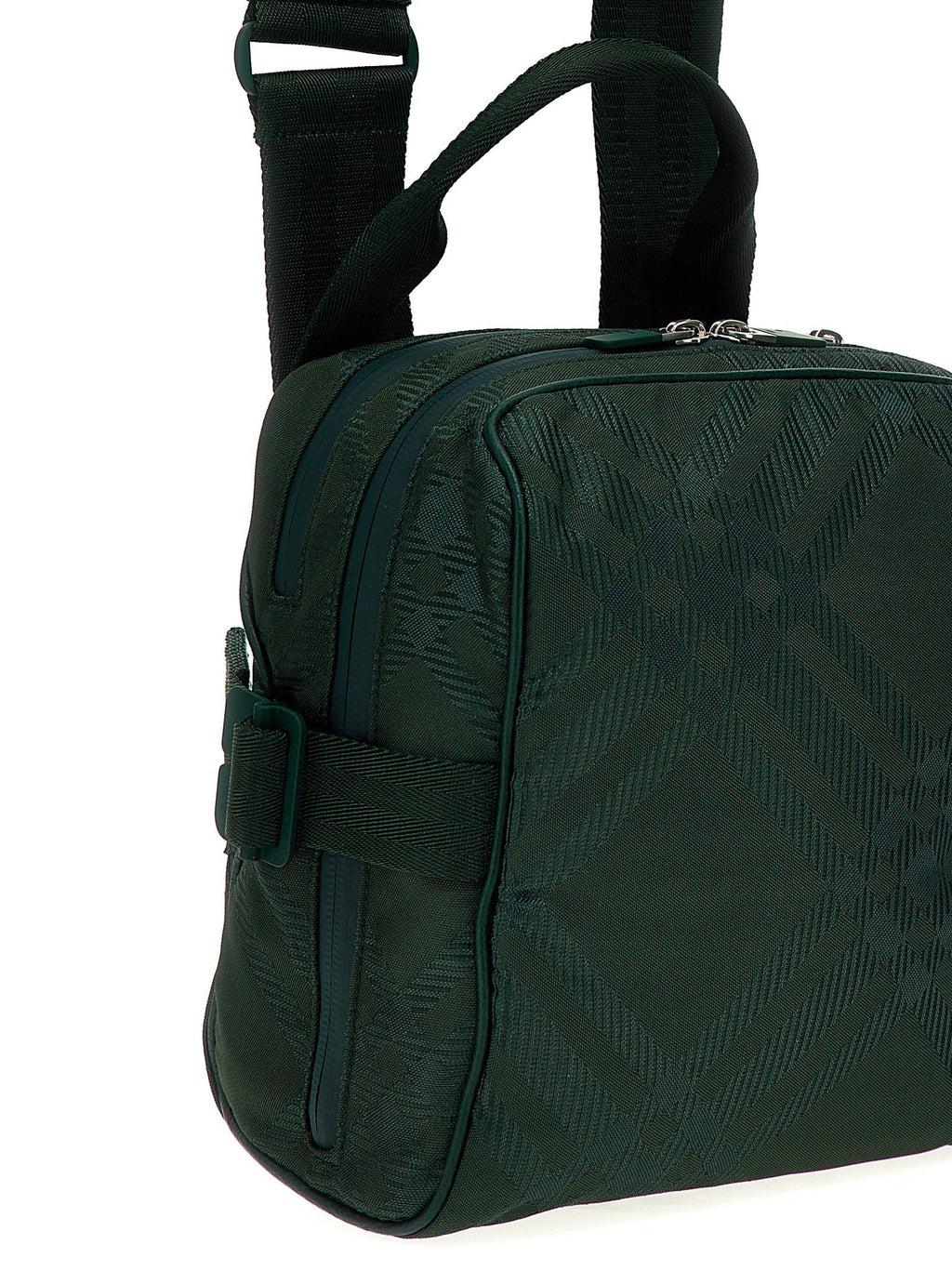 Burberry Men Check Shoulder Strap