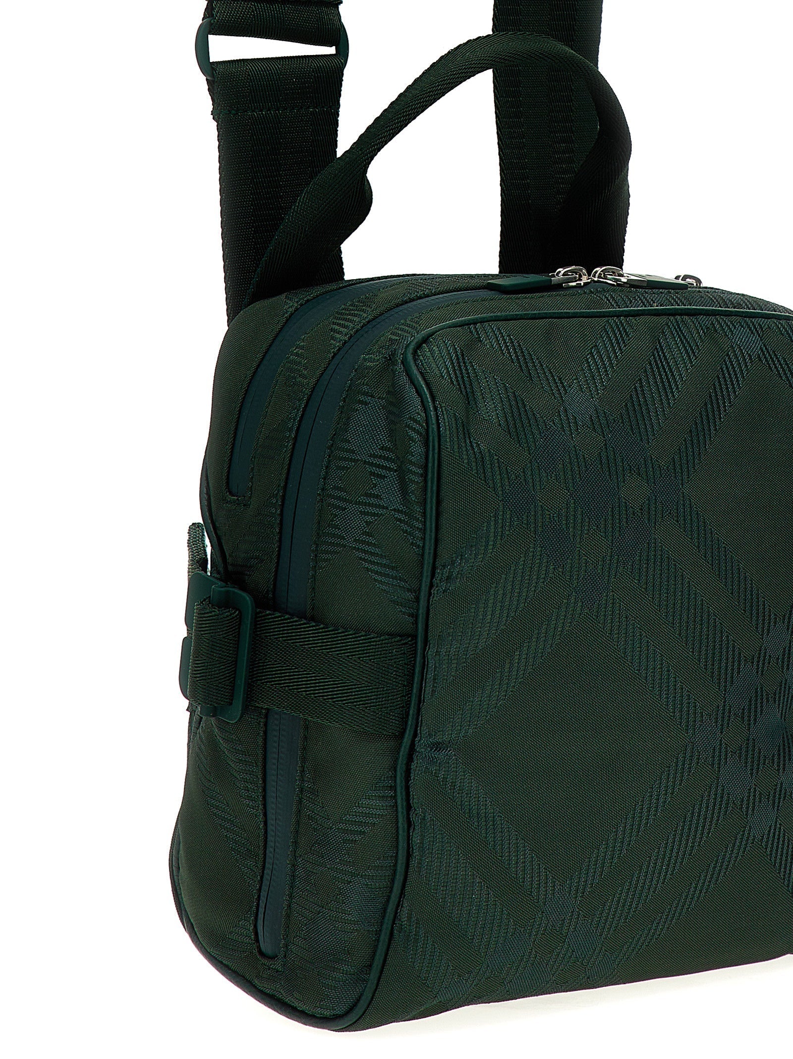 Burberry Men Check Shoulder Strap