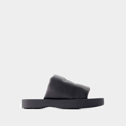 BURBERRY Women's Knight Slab Mini Sandals