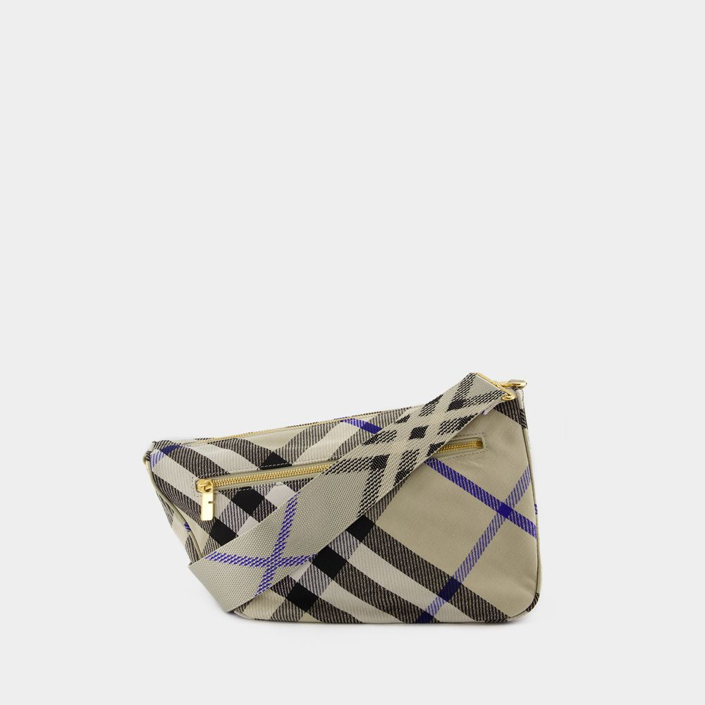 BURBERRY Mini Shield Messenger Purse