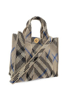 BURBERRY Mini Knit Shopper Handbag for Women