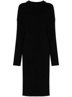 Bottega Veneta Cut Out Knee Length Sweater Dress
