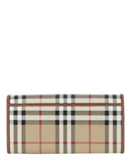 Burberry Womens Halton Checked Wallet