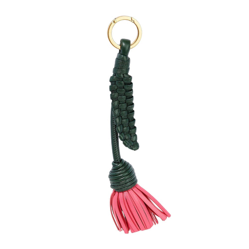 Bottega Veneta Leather Keychain