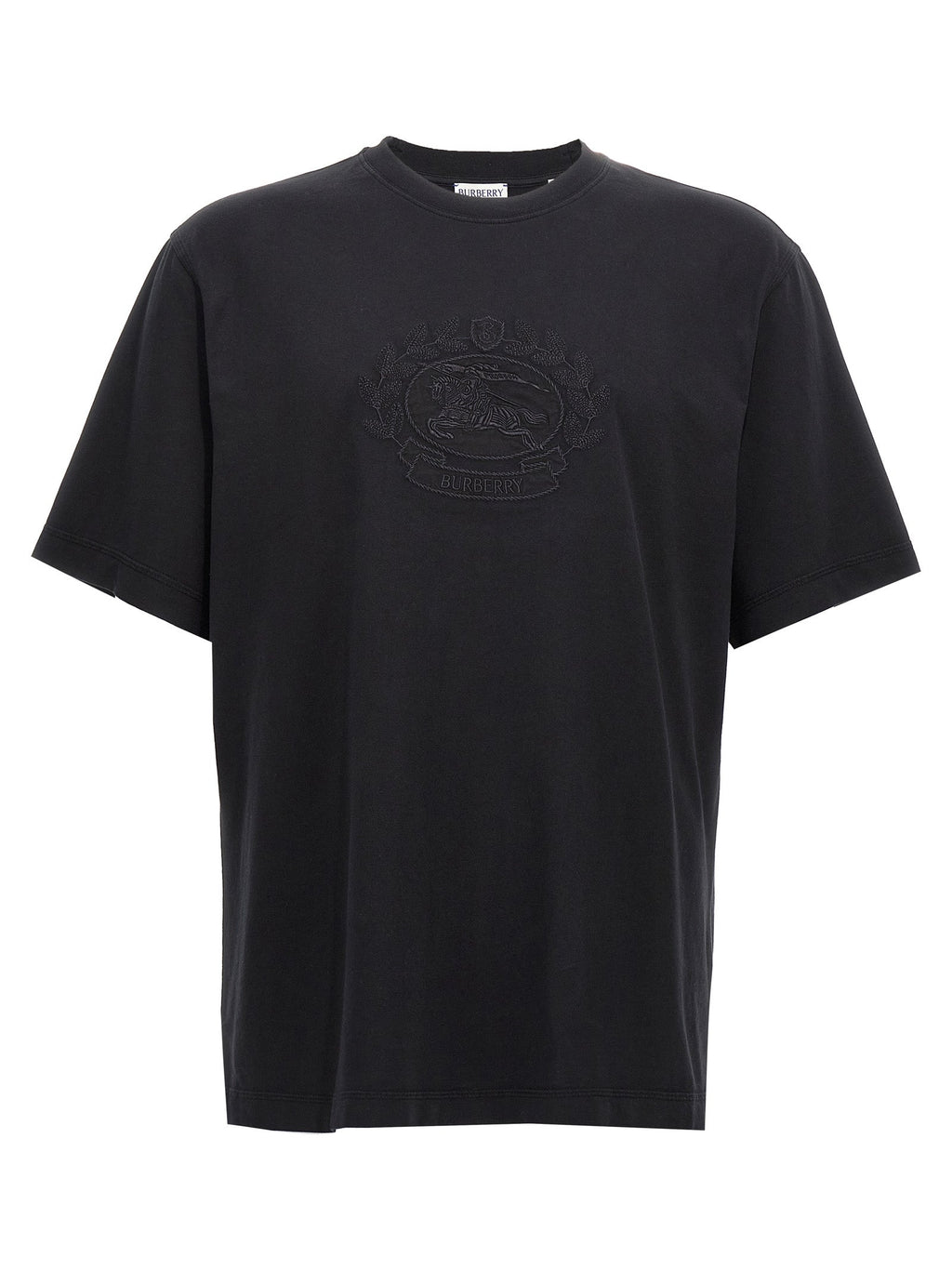 Burberry Men Logo Embroidery T-Shirt