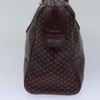 CELINE Macadam Canvas Hand Bag Red  80955