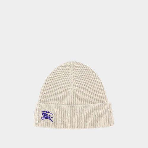 BURBERRY Essential Unisex Cashmere Beanie Hat