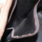 FENDI Zucchino Canvas Hand Bag Coated Canvas Beige80960