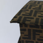 FENDI Zucca Canvas Hand Bag 2way Brown Black80963