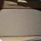 FENDI Zucca Canvas Hand Bag 2way Brown Black80963