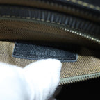 FENDI Zucca Canvas Hand Bag 2way Brown Black80963