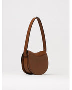 Burberry HalfMoon Leather Shoulder Bag Women Hazel Clutch Bags