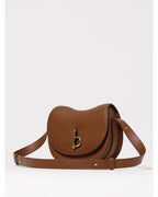 Burberry HalfMoon Leather Shoulder Bag Women Hazel Clutch Bags