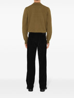 BURBERRY Classic Men's Polo Shirt in Fine Wool