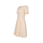 Dior size 36 classic dress Wool light beige