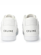 CELINE Velcro CT 02 Mid Top Sneakers White