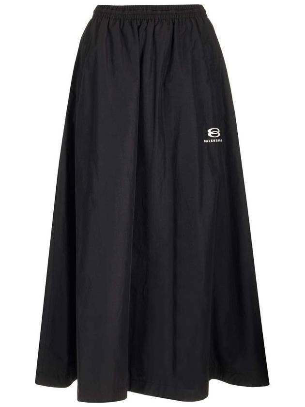 Balenciaga 24 ss tracksuit skirt 772719 TNQ25 1000 B0111004546