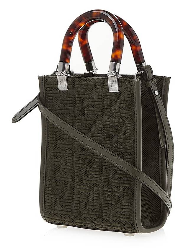 Fendi Sunshine Mini Cross Bag Green