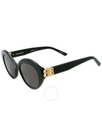 Balenciaga round frame logo sunglasses