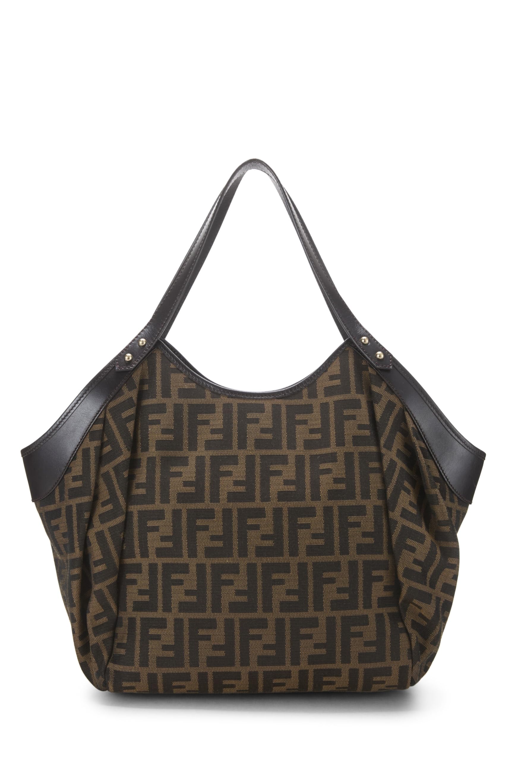 Fendi,  Brown Zucca Canvas Chef Tote Large, Brown