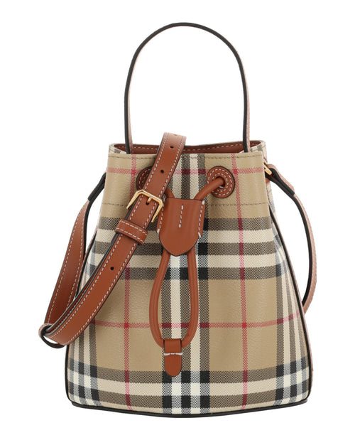Burberry Womens Mini TB Bucket Bag