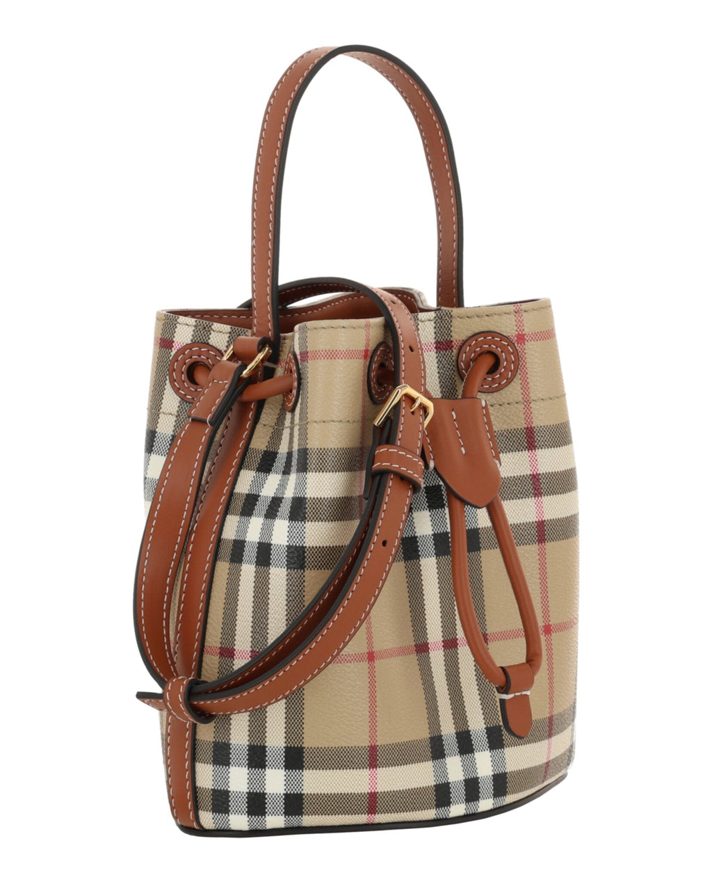 Burberry Womens Mini TB Bucket Bag
