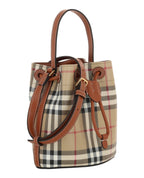 Burberry Womens Mini TB Bucket Bag