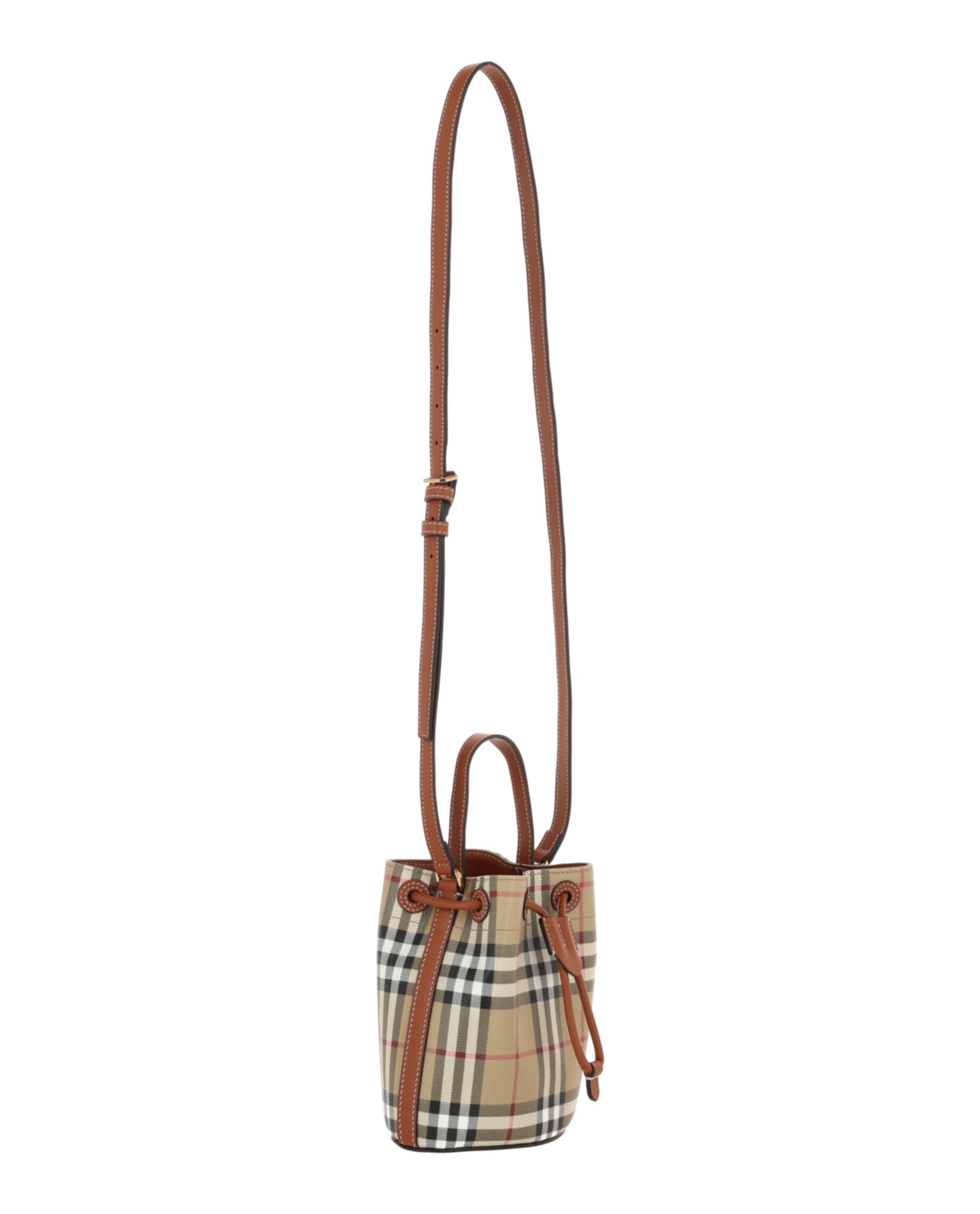Burberry Womens Mini TB Bucket Bag