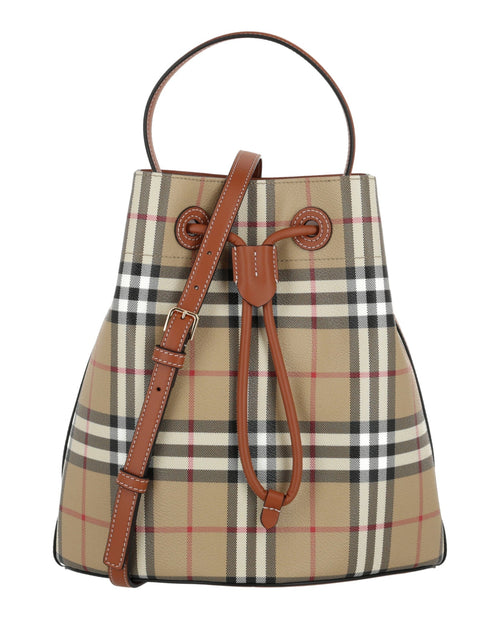 Burberry Womens Small TB Bucket Bag
