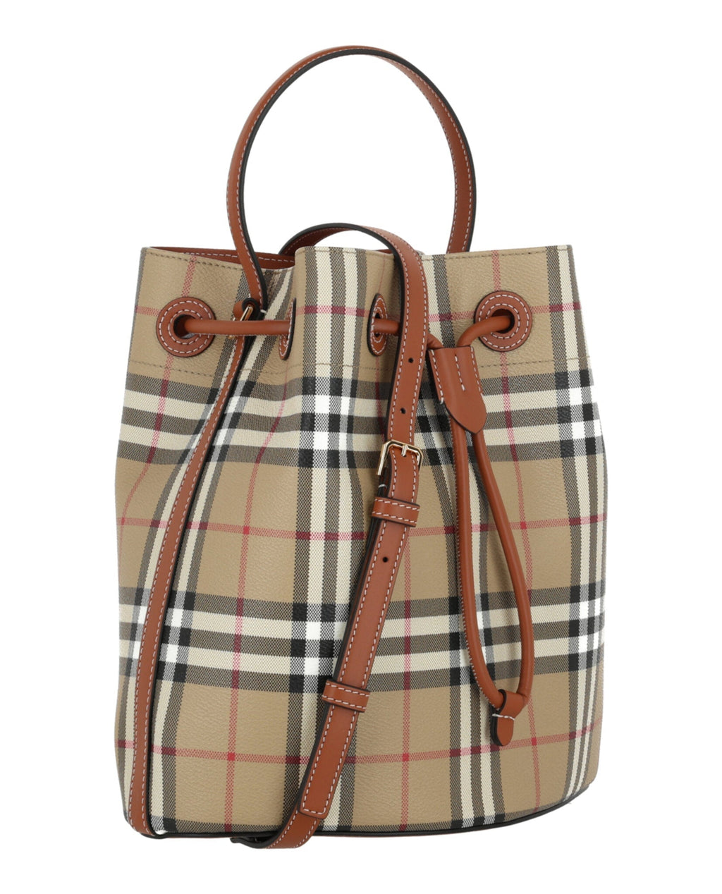 Burberry Womens Small TB Bucket Bag